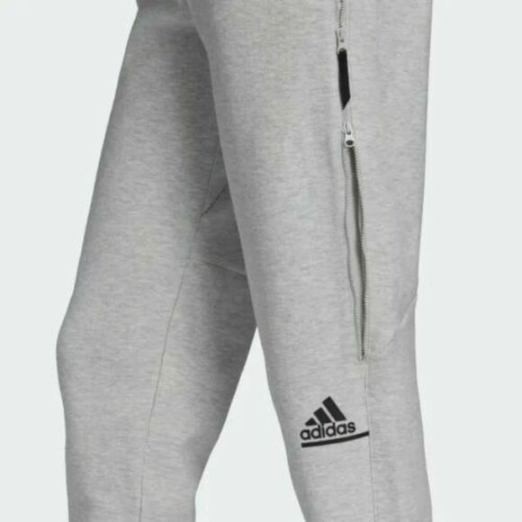 adidas GM3284 Women's Sz Medium, Light Gray Heather Z.N.E. Jogger Pants $90 - Picture 3 of 5